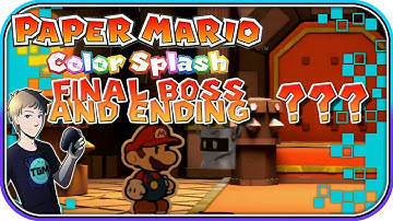 Paper Mario: Color Splash - Final Boss & Ending!