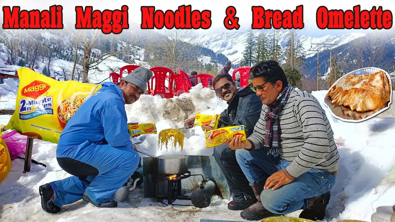 Manali Maggi Noodles & Bread OmeletteWorld Food Tube YouTube