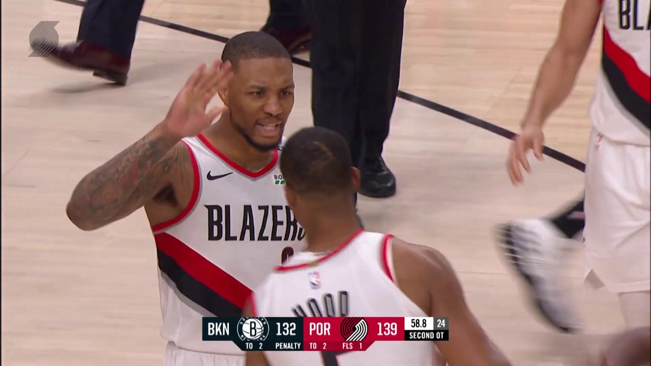 Trail Blazers 148, Nets 144 Full Highlights March 25, 2019 YouTube