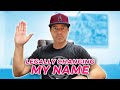 Why I'm LEGALLY Changing my NAME!