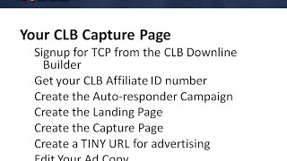 Celebrity The CLB Capture Page Wealth