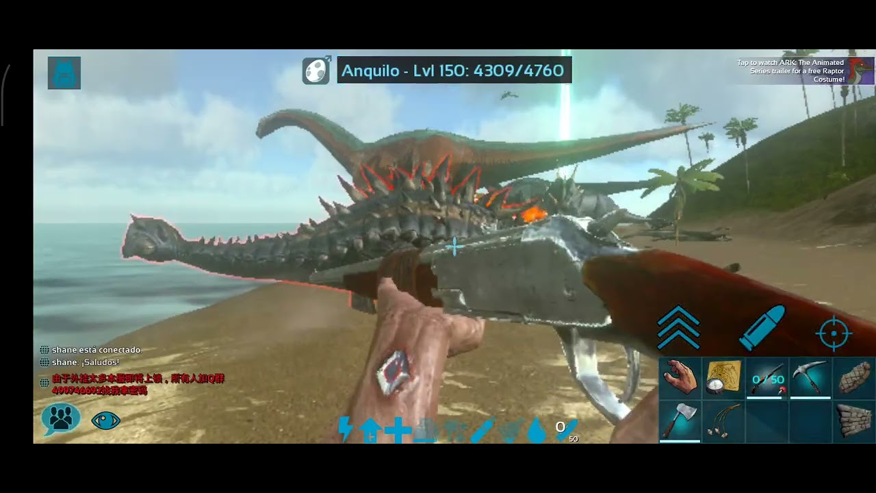 Tamramdk un ptera y un ankylo