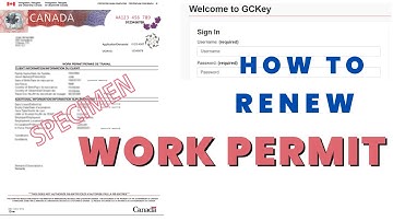RENEWING WORK PERMIT- How to renew your work permit online in Canada- step by step