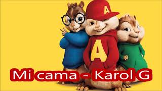 Mi cama  Karol G - Alvin y las ardillas