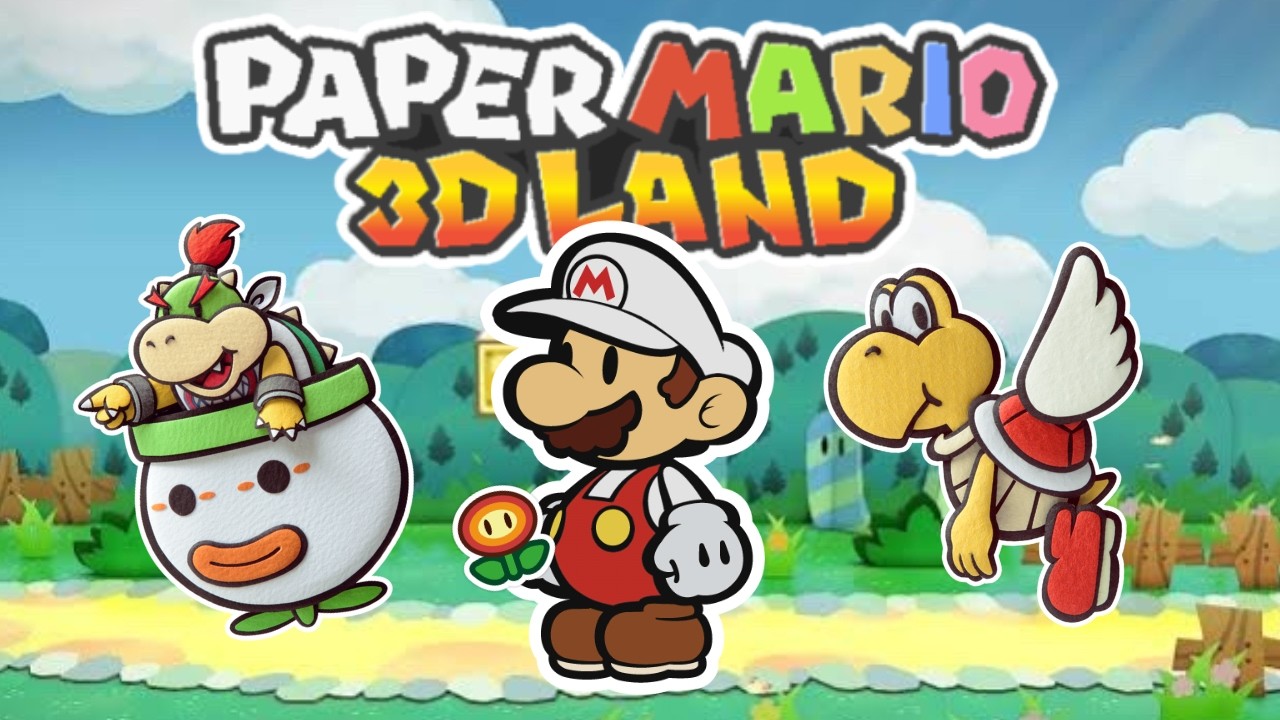 🔴Mario 3D Land BUT It's Paper Mario?