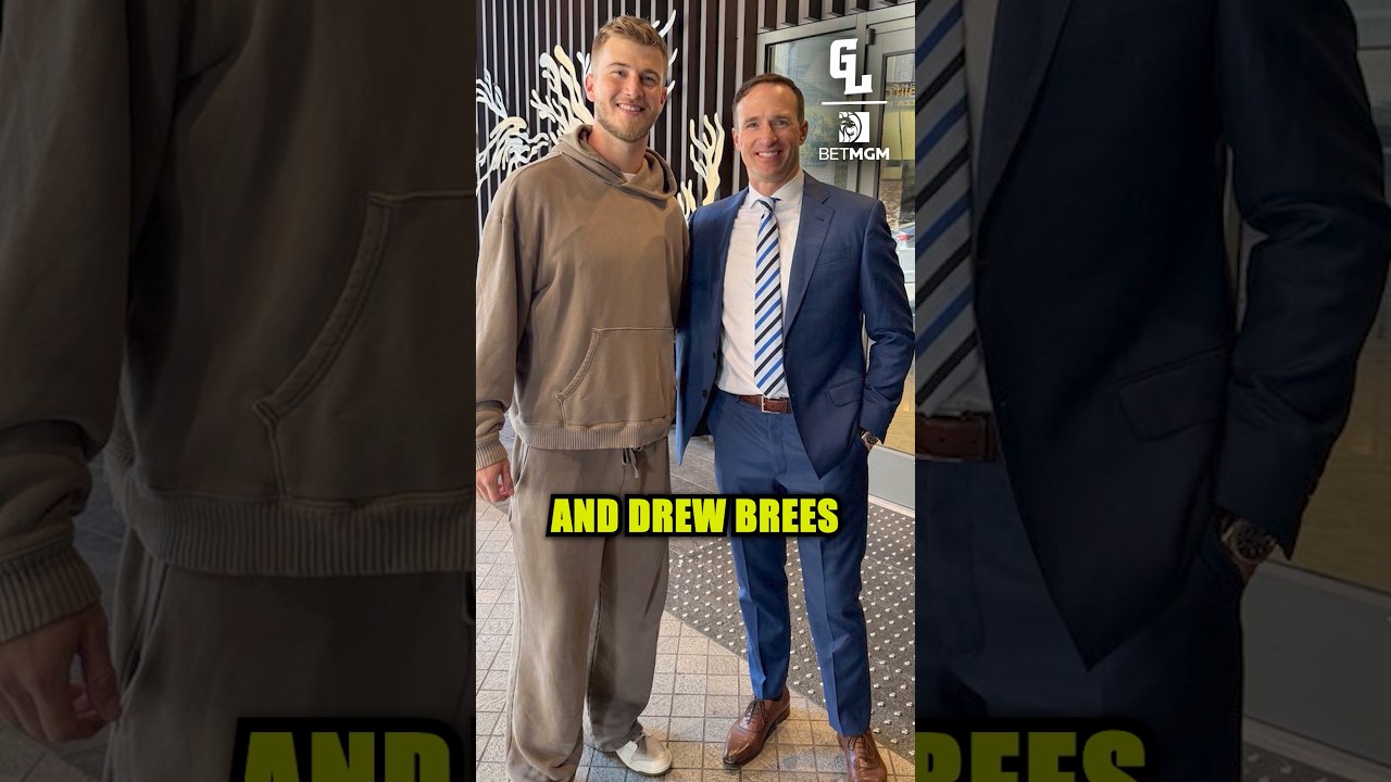 Drew Brees may be retired, but he’s still helping shape the next generation of Saints players