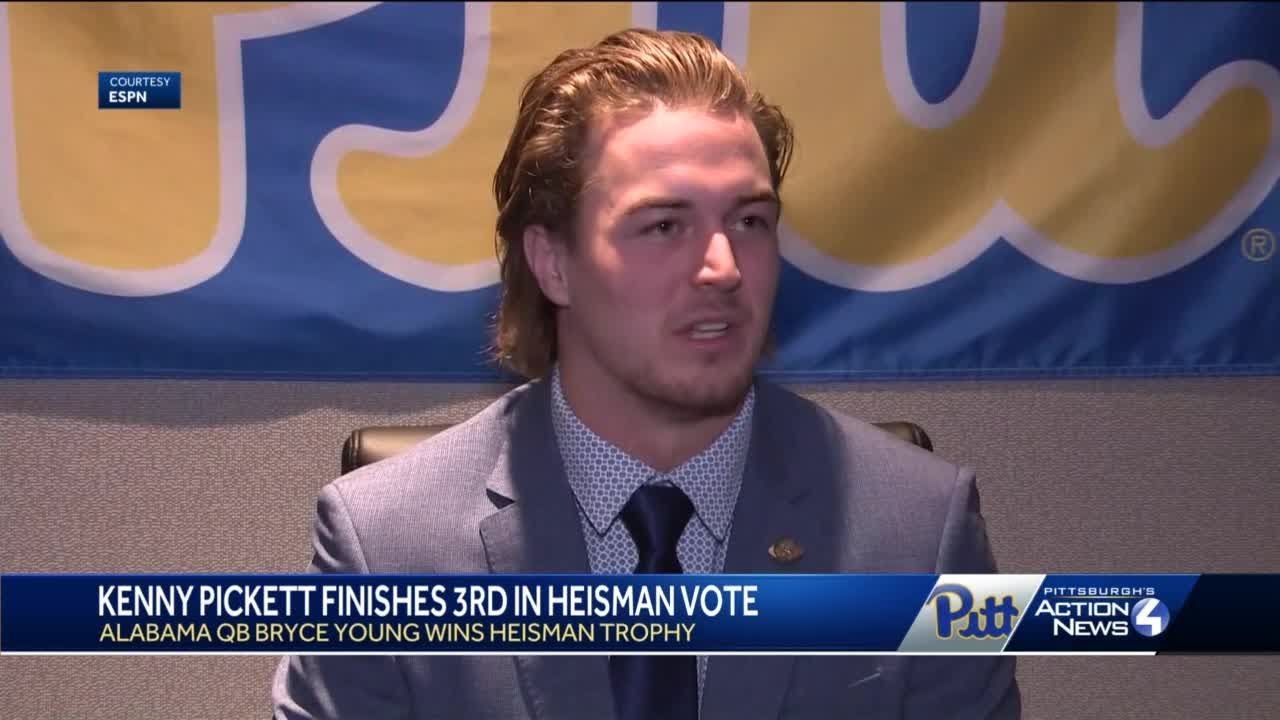 Alabama QB Bryce Young wins Heisman Trophy, Pitt QB Kenny Pickett