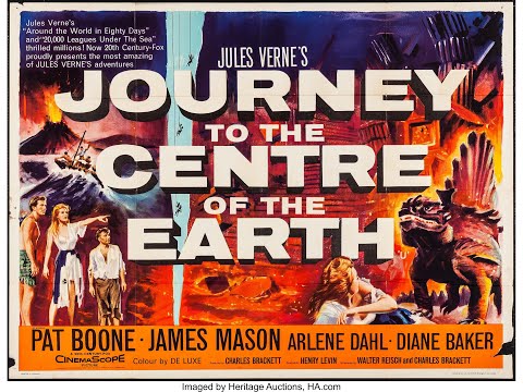 حصريا فيلم عن الرحلة الإستكشافية الرائعة رحلة إلى مركز الأرض 1959 لـ جيمس ماسون