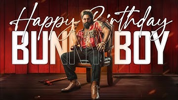 Happy Birthday Icon Star ⭐ | Allu Arjun | Mass | Birthday Status | The Bhanu Cuts