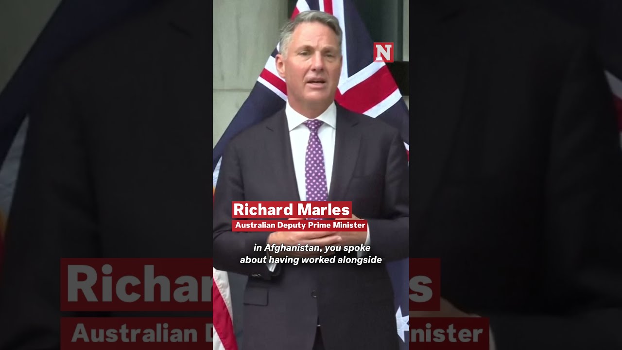 Pete Hegseth Meets Australian Defense Minister Richard Marles In Singapore
