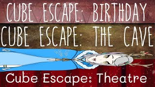 [Cube Escape: Birthday/Theatre/The Cave] We're gonna try to finish it!! ^^ VOD
