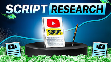 How to Script Research Any Topic And  Storytelling Masterclass | (Chapter 1)