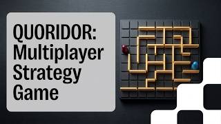 I Built a Real-Time Multiplayer Board Game with Python | Quoridor Demo.