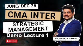 CMA Inter | Demo Lecture | June 2026 | SM Class 1