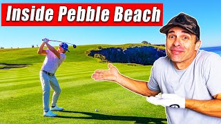 The FULL Pebble Beach Golf Experience - Inside and Out