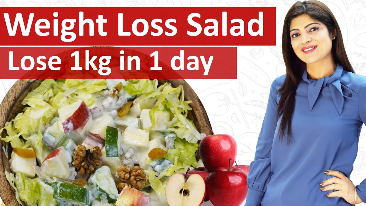 Flat Belly Weight loss Salad Belly Fat Cutter Lose 1 Kg In 1 Day In Hindi Dr.Shikha
