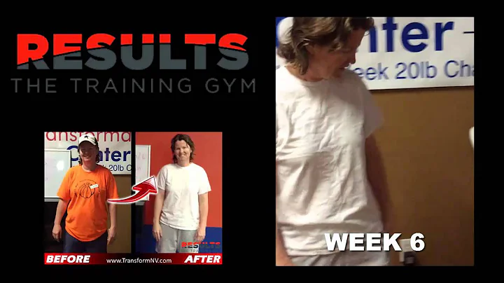 Results the Training Gym 6 week challenge - Frieda...