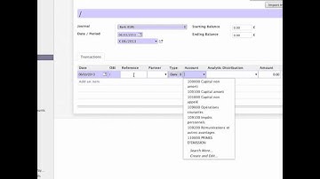OpenERP reconcile bank statement