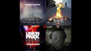My New Radioactive Lines (mashup) - Imagine Dragons + Fall Out Boy + Linkin Park + Skillet