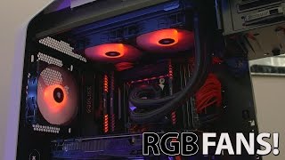 Corsair HD120 AND SP120 RGB Fan Review