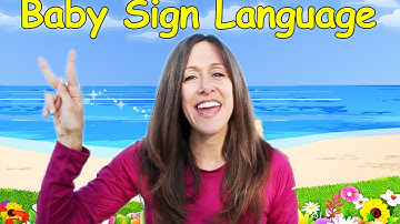 Baby Language Song (ASL) Basic Words and Commands #3 by Patty Shukla