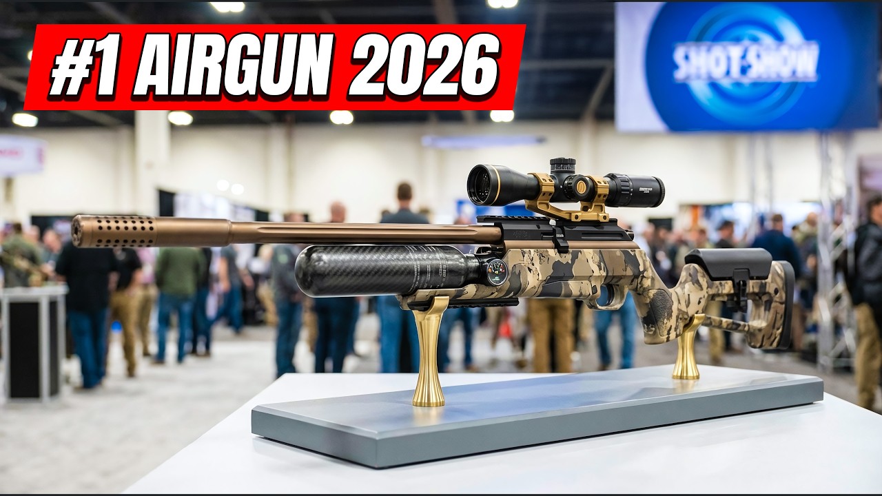 17 пневматических винтовок, которые вас поразят на выставке SHOT Show 2026