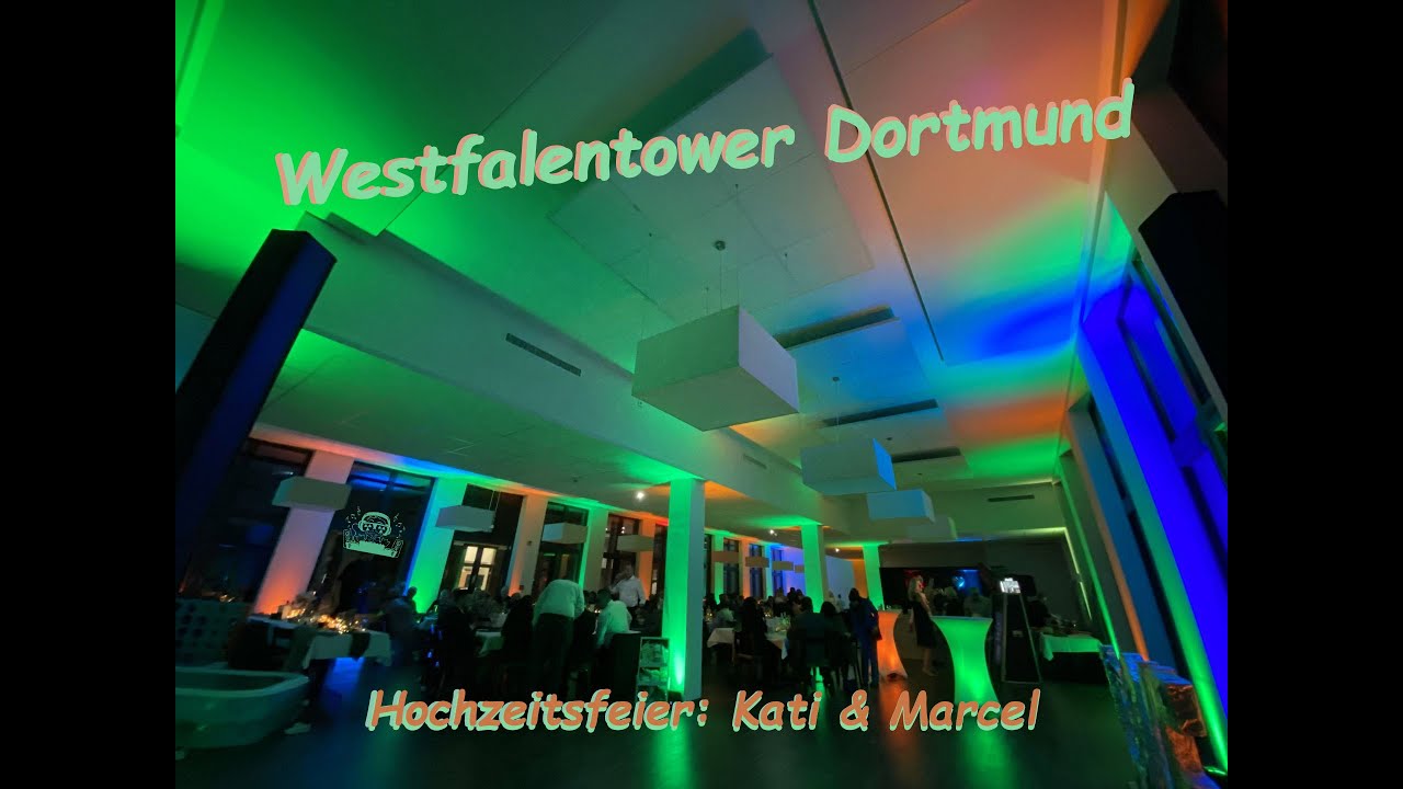 Westfalentower Dortmund - Hochzeitsfeier im dritthöchsten Gebäude der Stadt mit DJ Atommic