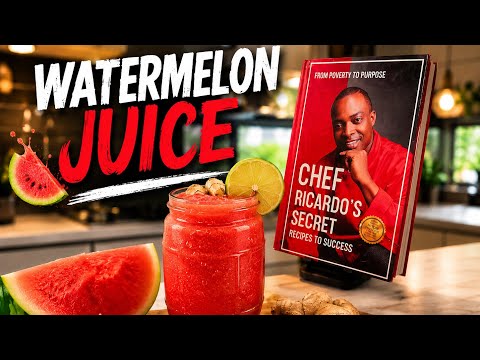 🍉World Cup 2026 The Best Football Season Juice! Refreshing Watermelon, Lime & Ginger Recipe ⚽