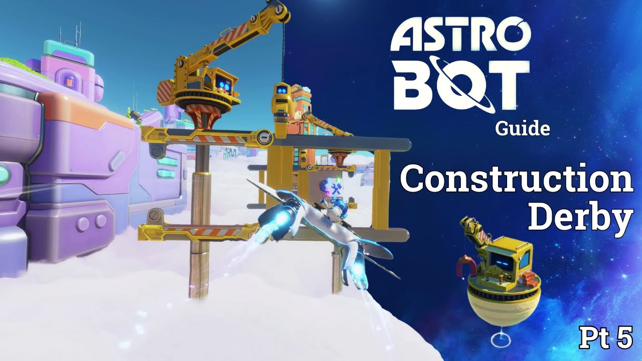 Astro Bot Full Walkthrough 4K – Construction Derby | Tips ...