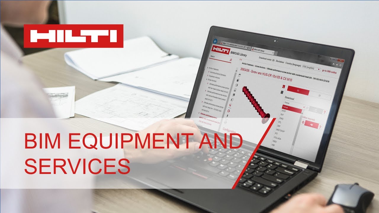 Hilti BIM equipment and services validation introduction
