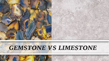 Gemstone vs Limestone | Countertop Comparison