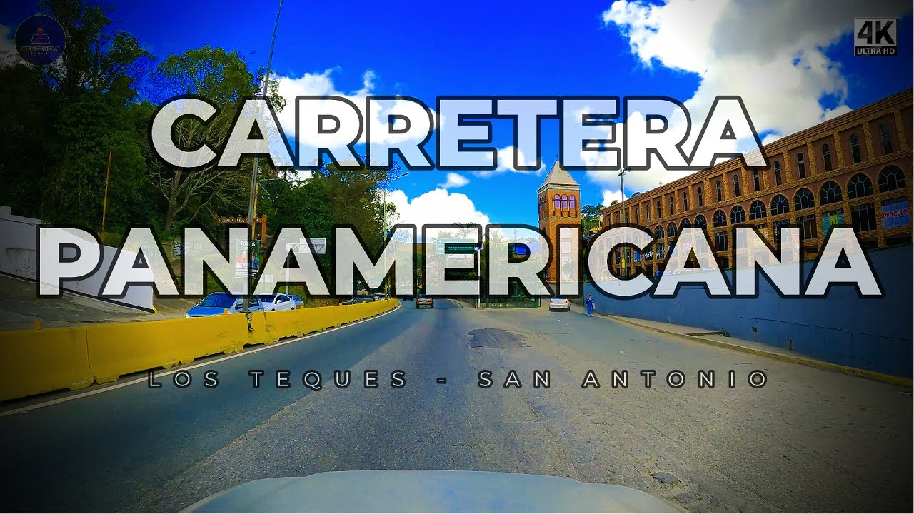 ¡RUTA PANAMERICANA! Driving Tour 4K desde Los Teques hasta San Antonio de los Altos 🇻🇪 2024