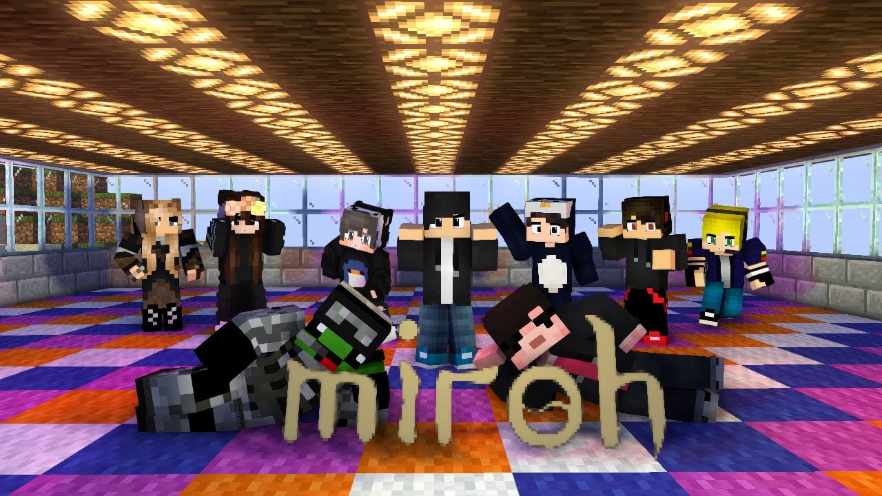 MIROH || Minecraft Dance Animation (Featuring St1g Gaming Staff ...