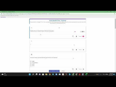 Form Builder Plus for Google Drive