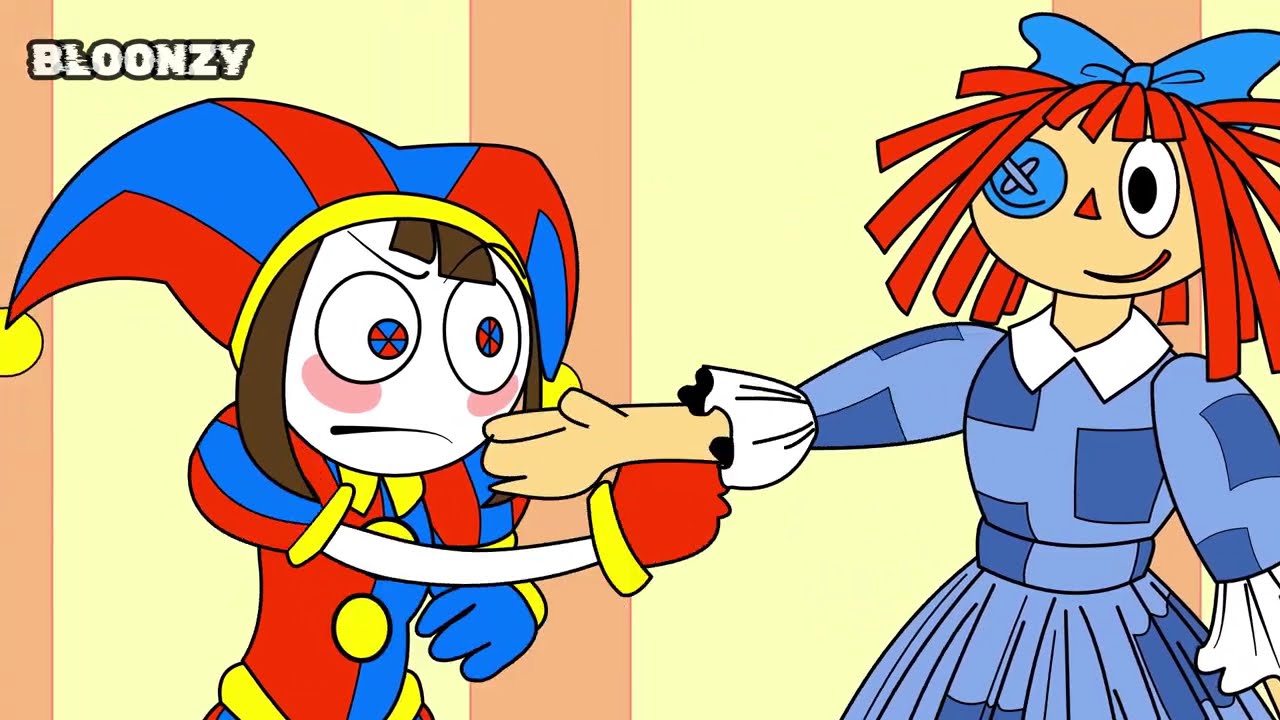Pomni Gets Pumped into a Balloon See What Happens When It Gets