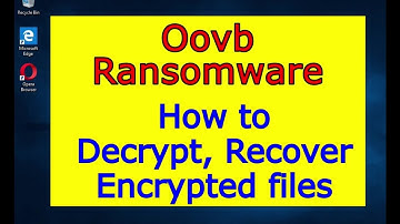 Oovb virus (ransomware). How to decrypt .Oovb files. Oovb File Recovery Guide.