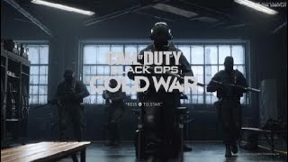 Call of Duty Black Ops Cold War Loading Screen with Menu Music