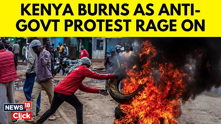Kenya Protest | Kenya Violence | Batons, Tear Gas, Live Fire - Kenyans Face Police Brutality | N18G