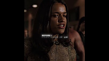 Thumbnail of Letty, i was just talking #shorts #fastandfurious #paulwalker #edit
