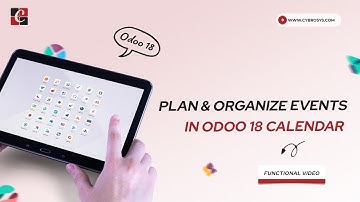 How to Plan & Organize Events in Odoo 18 Calendar | Odoo 18 Calendar Tutorials |Odoo 18 New Features