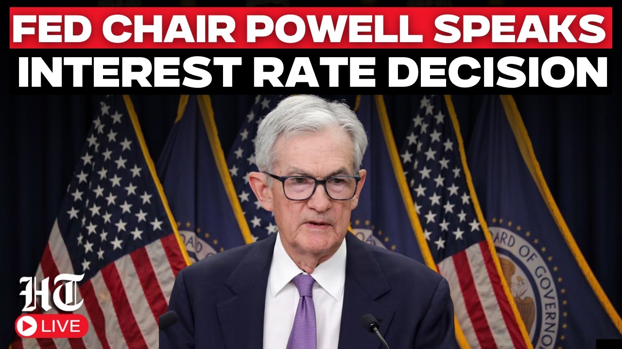 Jerome Powell Live | Fed Chair Powell Holds News Conference On Fed ...