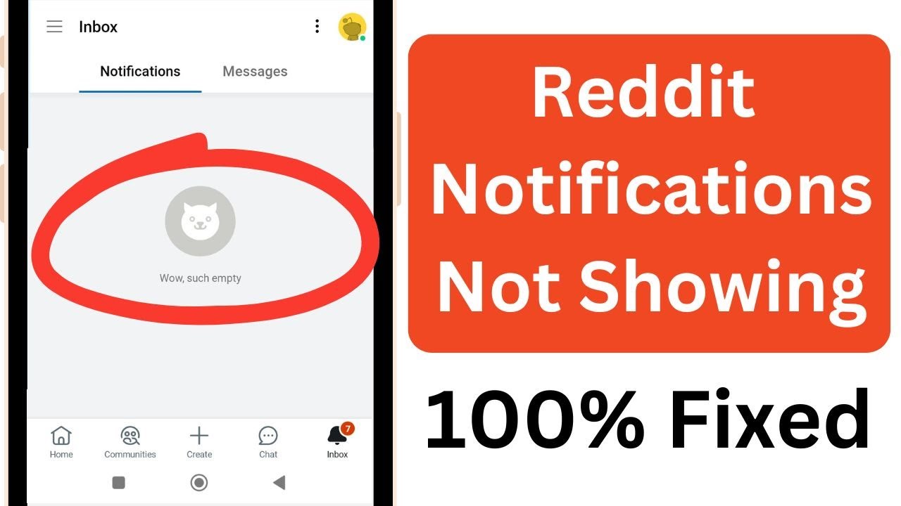 Reddit Notifications Not Showing Up | Can Not Load Reddit Inbox Notifications