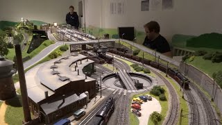 Fahrtag mit Eric und Arne auf meiner Märklin Modelleisenbahn