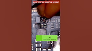 Light section shorting remove #shorts #mobilerepairing #Mobilemechanic #trending