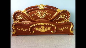Giường ngủ cổ điển | mẫu giường ngủ tân cổ điển đẹp sofa cổ điển | nội thất sofa cổ điển châu âu
