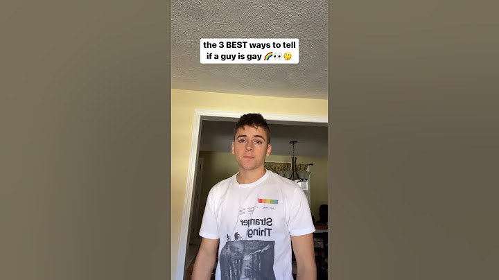 3 ways to tell if a guy is gay 🌈✨