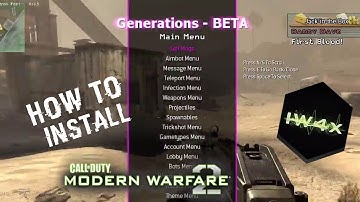 HOW TO INSTALL IW4X MW2 *2019* Up to Date - Modern Warfare 2 Mods And How To Use a Xbox Controller