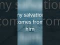 Find Your Inner Peace: Rest &amp; Salvation in God #shorts