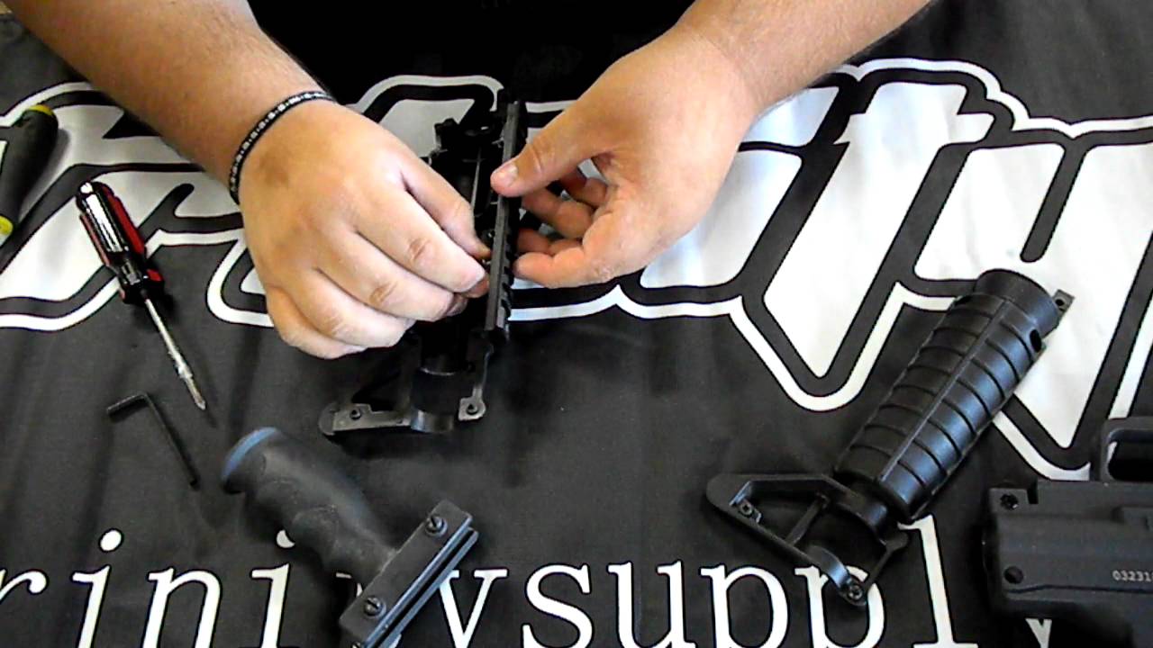 TRINITY VERTICAL GRIP INSTALLATION VIDEO YouTube