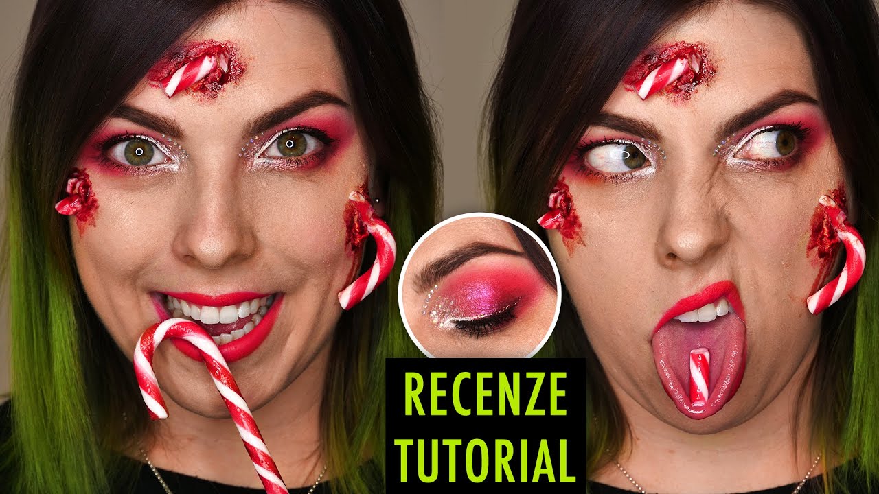 Vánoční Halloween Look s Essence paletkou